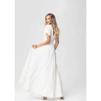 Dámské šaty Aurora Večerní šaty Ślubna Abelia Bílá Feminine Fit M_L