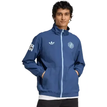 Pánská bunda Adidas Nashville SC 25/26 Anthem Full-Zip modrá
