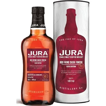 Whisky Jura Red Wine Cask Finish 40% 0,7l (tuba)