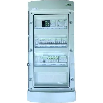Rozvaděč Rozvodnice NOARK R-AC-25, AC rozvodnice s automatickým přepínání celého domu (síť – Back up)