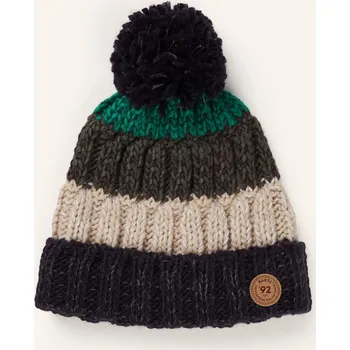 Čepice Barts Dětská Čepice, tmavě modrá / zelená / tmavě zelená, 53