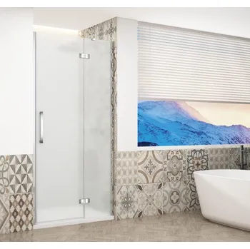 TRINITY CHROME sprchové dveře do niky 800mm, matné sklo, pravé GT1280MR-CH