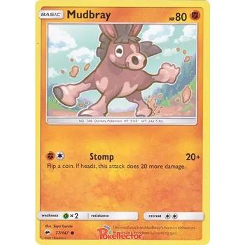 Karetní hra Mudbray 077/147 - Burning Shadows Typ karty: Non-Holo