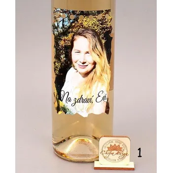 Víno Víno s etiketou - na zakázku - FOTOGRAFIE víno: Chardonnay - polosuché