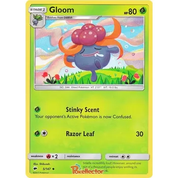 Karetní hra Gloom 005/147 - Burning Shadows Typ karty: Non-Holo