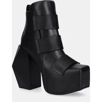 Dámské kozačky Kožené kotníkové boty United Nude Stage Tron 109420116 černá 99X, EUR 39