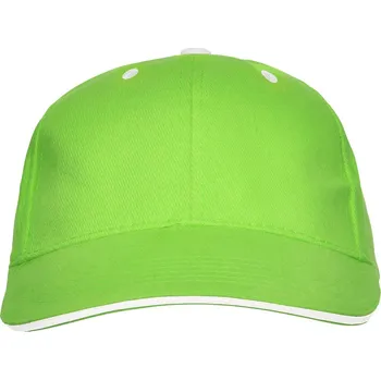 Kšiltovka UNI čepice Panel světle zelená (114) UNI