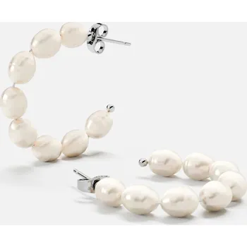 Náušnice NÁUŠNICE FRENCH KISS, stříbrná -