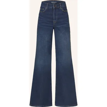 Oui Dámské Flared Džíny The Palazzo S Nýty, 5800 dkblue...