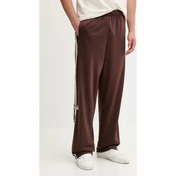 Tepláky adidas Originals Adibreak pánské, hnědá barva, KD6658 88X, vel. XL
