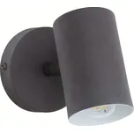 Šedé kovové nástěnné světlo Kave Home Manie