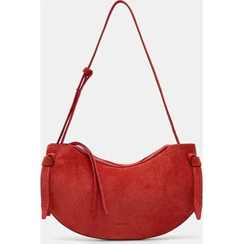 Kabelka Semišová kabelka Yuzefi FORTUNE COOKIE YUZPF25.HB.FC.S022 červená 33X, vel. ONE SIZE