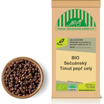 Koření Wild Herbs Sečuánský Timut pepř celý BIO Hmotnost: 50 g