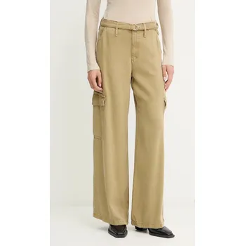 Dámské kalhoty Kalhoty Levi's BAGGY DAD CARGO 003IN.0005 zelená 81X, vel. 31/30