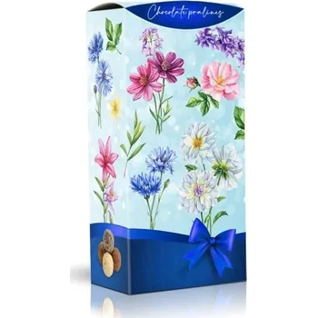 Bonboniéra LUČNÍ KVĚTY - výběr čokoládových truffles (mix) 200g