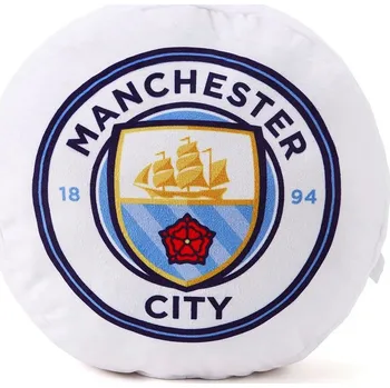 Polštář 3D Polštář FC Manchester City: Znak (30 x 30 x 10 cm)