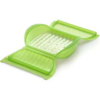 3/4 p zelená papillota + mřížka