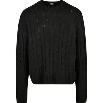 Pánský svetr Pánský svetr URBAN CLASSICS TB5512 BLACK XXXL