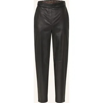 Marc Cain Dámské Kalhoty Ranchi V Koženém Vzhledu, 900 black, 40