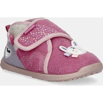 Dívčí sandály Dětské papuče Biomecanics růžová barva, 251172 42X, EUR 25