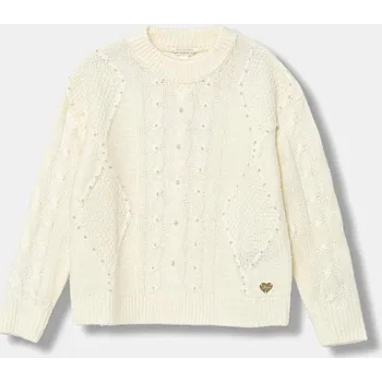 Dívčí svetr Dětský svetr Guess J5BR00.Z3IC0.9BYA béžová 01X, vel. 122-125