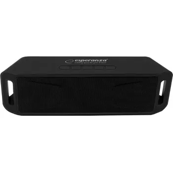 Bluetooth reproduktor Bluetooth reproduktor 3+3W, nabíjecí, přenosný, s FM rádiem, černý