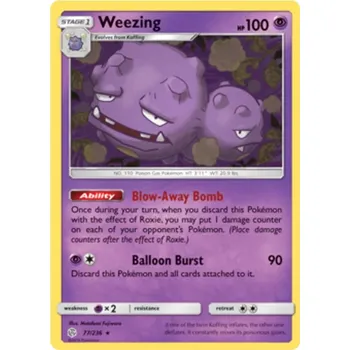 Sběratelská karetní hra Weezing 077/236 - Cosmic Eclipse Typ karty: Non-Holo