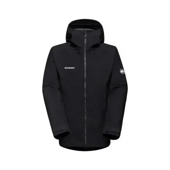 Pánská větrovka Mammut Crater IV HS Hooded Jacket Men black 0001 černá 3XL