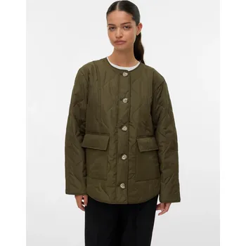 Vero Moda prošívaná bunda Millie khaki Velikost: M