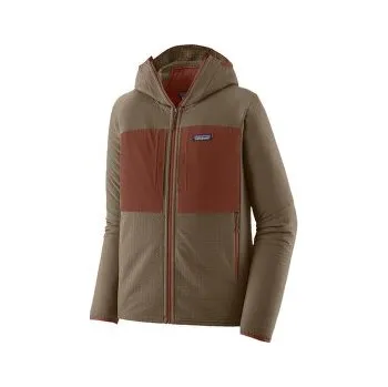 Pánská bunda Patagonia R2 TechFace Hoody Men Marlow Brown hnědá M