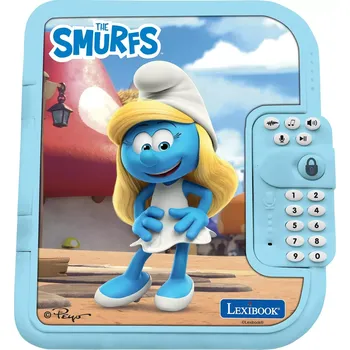 kreativní sada Lexibook Elektronický zápisník Secret Safe - Šmoulové