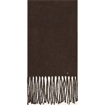 Šála Tommy Hilfiger Dámská Šála, tmavě hnědá, one size