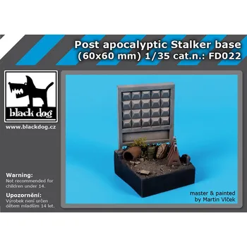 Plastikový model Blackdog 1/35 Post apocalyptic stalker base