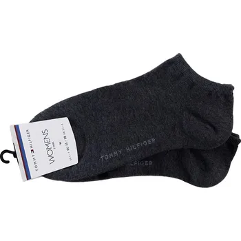 Dámské ponožky TOMMY HILFIGER DÁMSKÉ ŤAPKY 2 PÁRY GREY 343024001 758 Velikost: 39-42