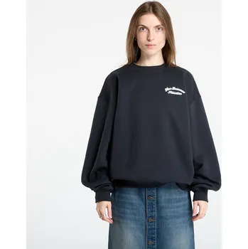 Pánská mikina Mikina New Balance Linear Heritage Fleece Crew Black L