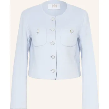 Dámský blejzr Riani Dámská Bunda Hranatého Střihu, tmavě modrá, 46