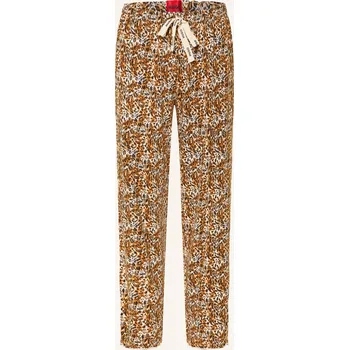 Dámské pyžamo Hugo Dámské Pyžamové Kalhoty Casual, koňaková / krémová /...