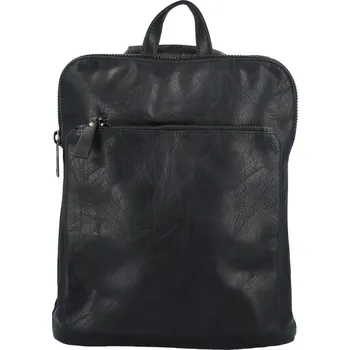 Kabelka Stylový dámský koženkový kabelko-batoh Doan, tmavě modrý