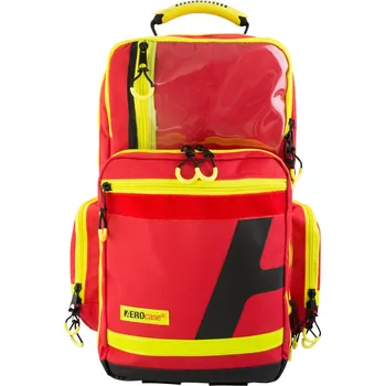 Lékárnička HUM Německo HUM AERO polyester - vybavený zdravotnický batoh STANDARD - Pro1R PL1C - červený