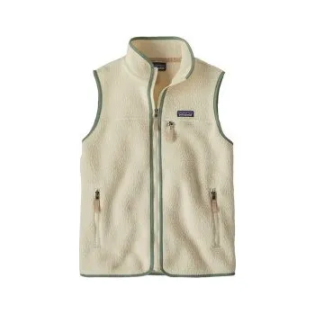 Patagonia Retro Pile Vest Women Natural w/Ellwood Green béžová S