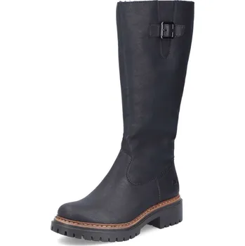 Dámské kozačky Dámské kozačky RIEKER 72694-00 černá W5 41