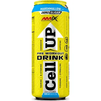 Energetický nápoj Amix CellUP PreWorkout Drink 500 ml jablko