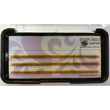 Umělé řasy 3D volume vějířky řas 120ks, C-0,05 MIX EMPORIO Lashes