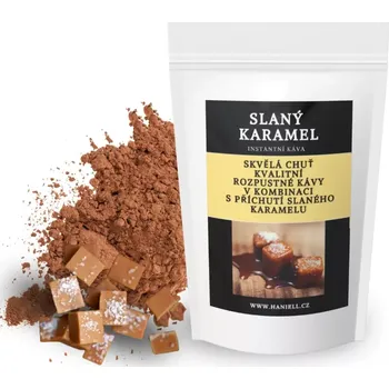 Káva Rozpustná káva Slaný karamel – smetanově sladká s kapkou rebelie 25 g