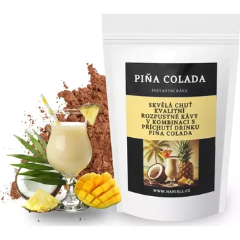 Káva Rozpustná káva Piňa Colada – tropický únik do sladkého ráje 25 g