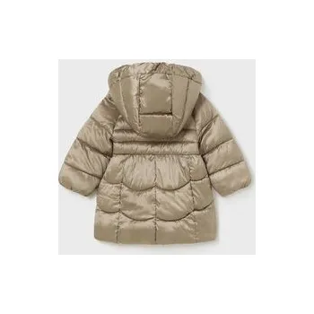 Dívčí bunda Mayoral Zimní bunda 2.425 Hnědá Regular Fit 9M