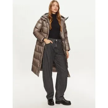 Dámská bunda Hetregó Vatovaná bunda Tara 8N728 Béžová Regular Fit 50