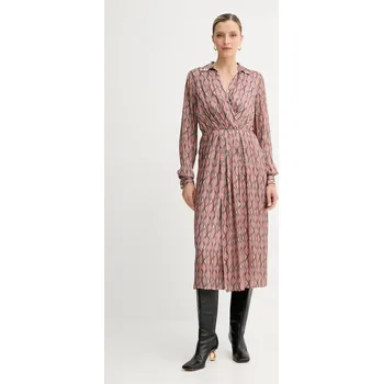 Dámské šaty Šaty Fracomina FS25WD2011W651K5 růžová 30X, vel. S