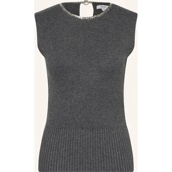 Reiss Dámský Pletený Top Nina, tmavě šedá, 34