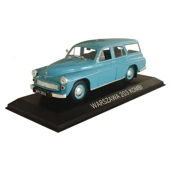 autíčko Warszawa 203 Kombi 1:43 - DeAgostini časopis s modelem Warszawa 203 Kombi - kovový model auta